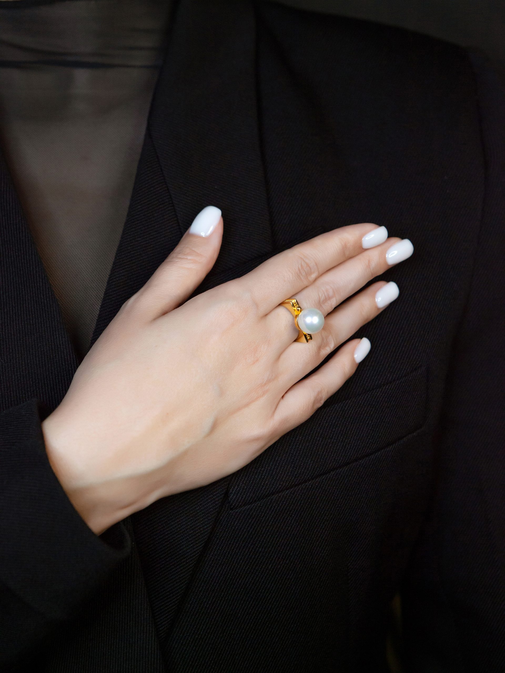SOLOMEINA Rose Boss Ring - Image 2