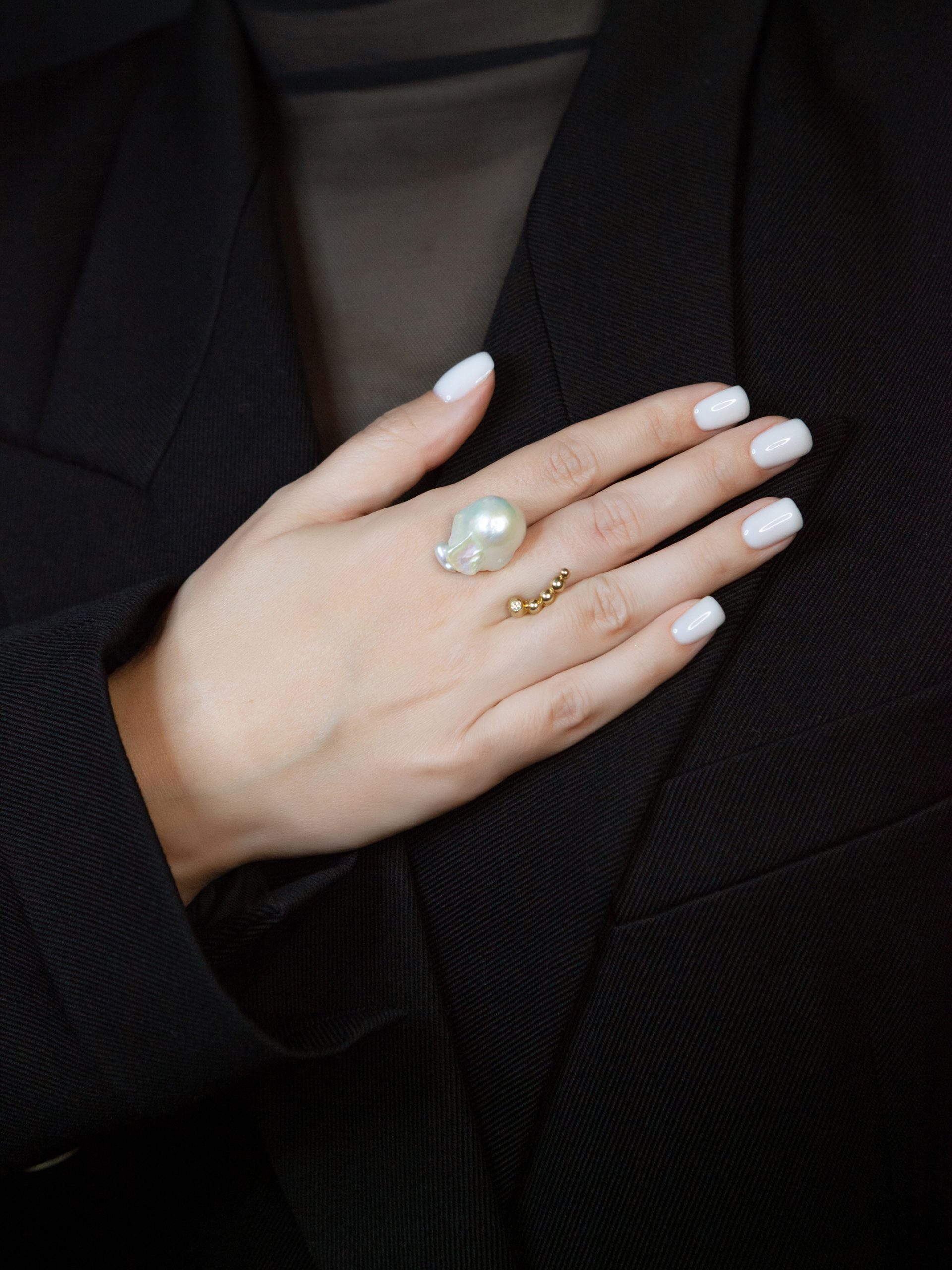SOLOMEINA Gold Euphoria Ring - Image 3