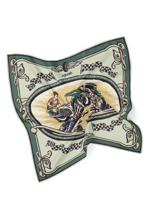 SQUAÏR Multi-Color Cotton Scarf