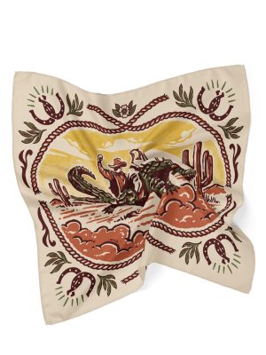 SQUAÏR Multi-Color Cotton Scarf
