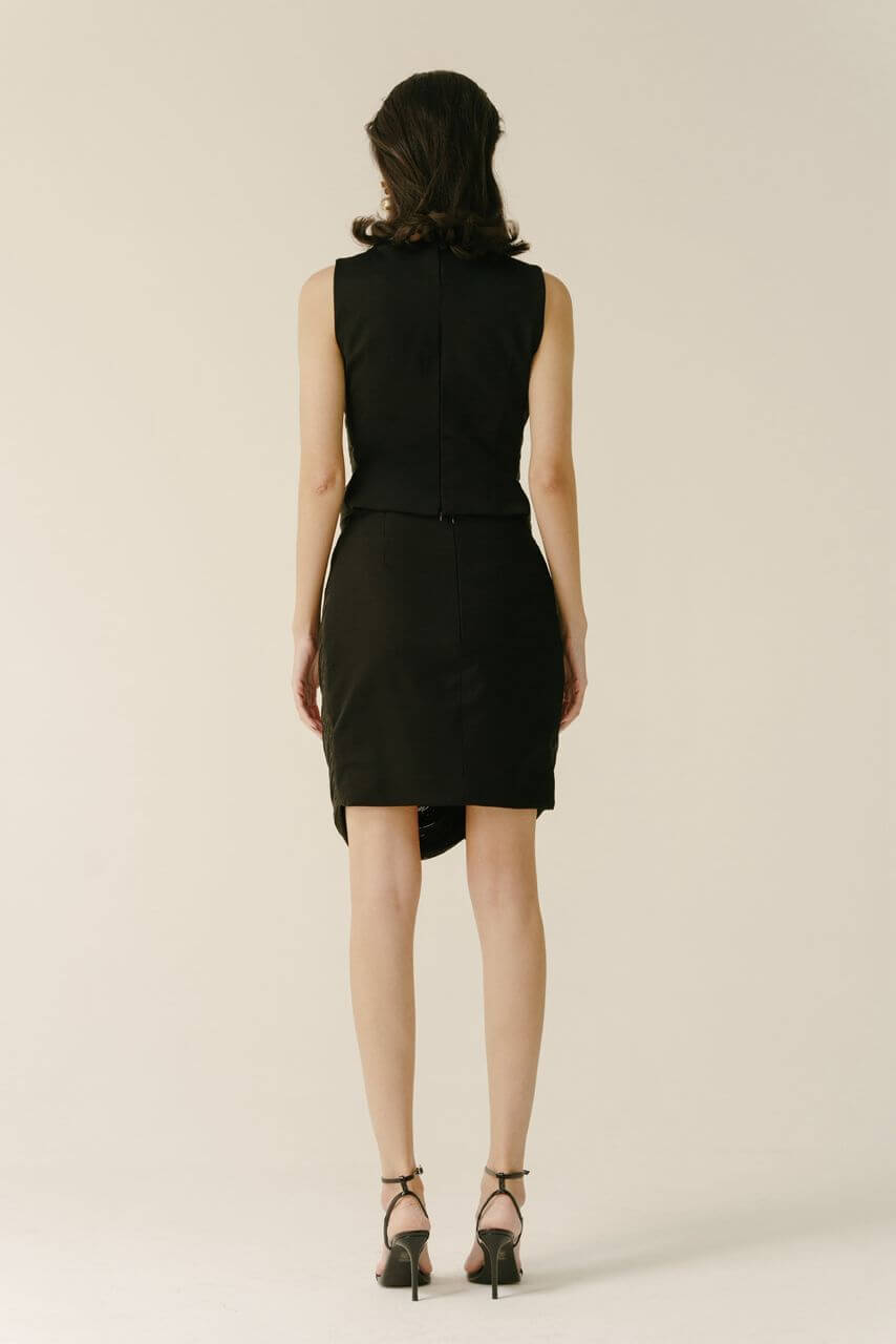 Tara Parvaresh Black Mini Skirt - Image 4