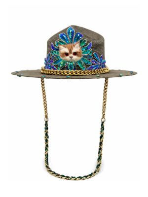 That Dome Piece Green Occasion Hat