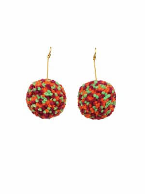 That Dome Piece Multi-Color Earrings