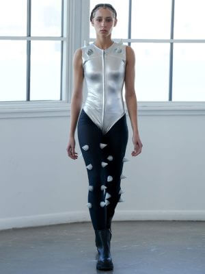 VIKTORIA MARCHEV Black Skinny Leg Pants
