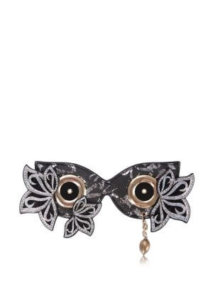 WANACCESSORY Bag Accessory-Butterfly Crystal Eye Charm Mask