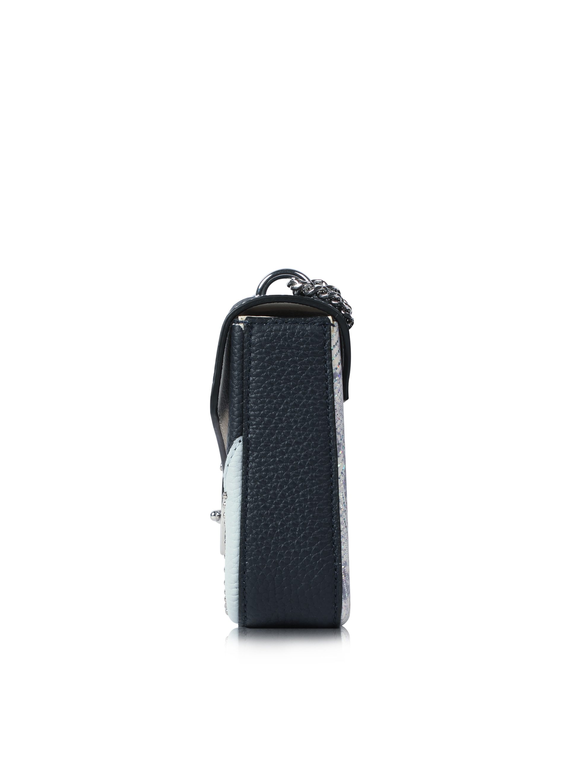 WANACCESSORY Animal Print Silver Calf Leather Medium Crossbody - Image 4