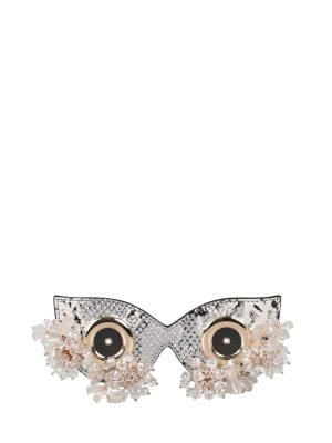 WANACCESSORY Bag Accessory-Luxuriously Hand-Embellished Crystal Mask