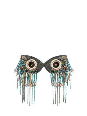 WANACCESSORY Bag Accessory-Luxurious Hand-Beaded Tassel Mask