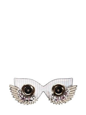 WANACCESSORY Bag Accessory-Hand Beaded Crane Mask