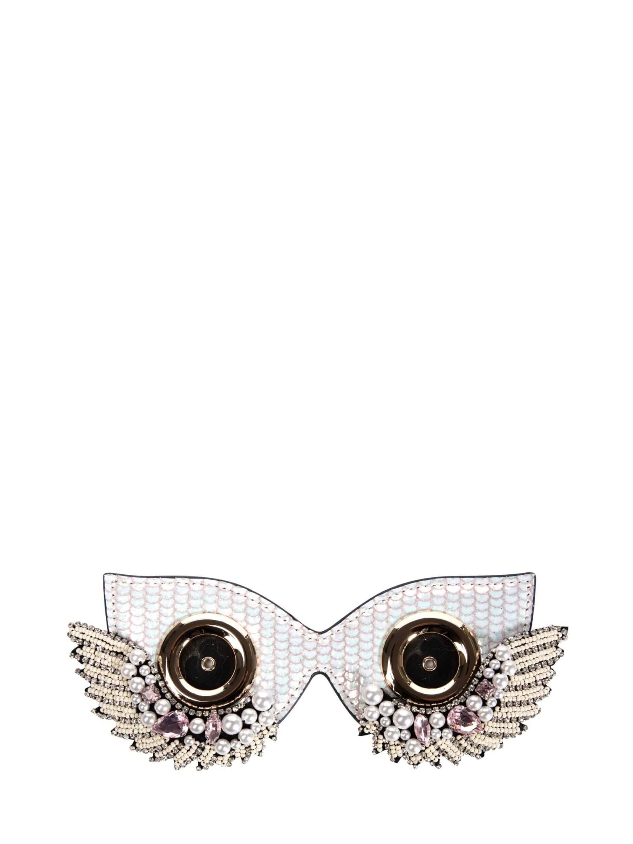 WANACCESSORY Bag Accessory-Hand Beaded Crane Mask