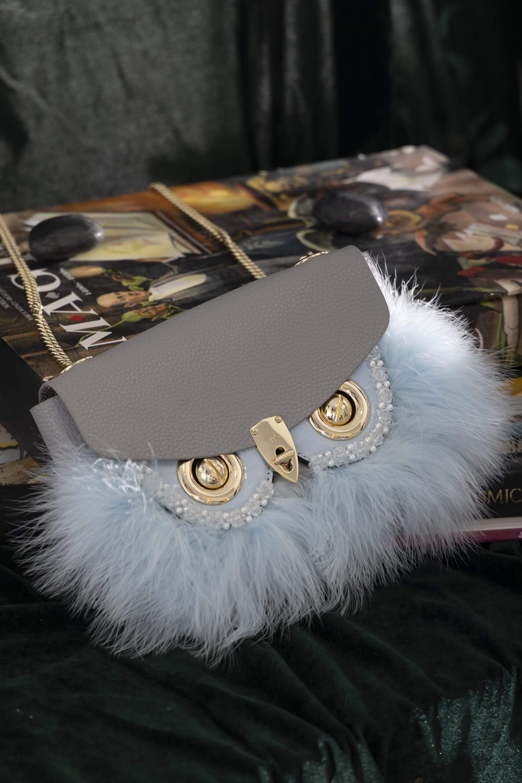 WANACCESSORY Bag Accessory-Turkey Feather Mask - Image 2