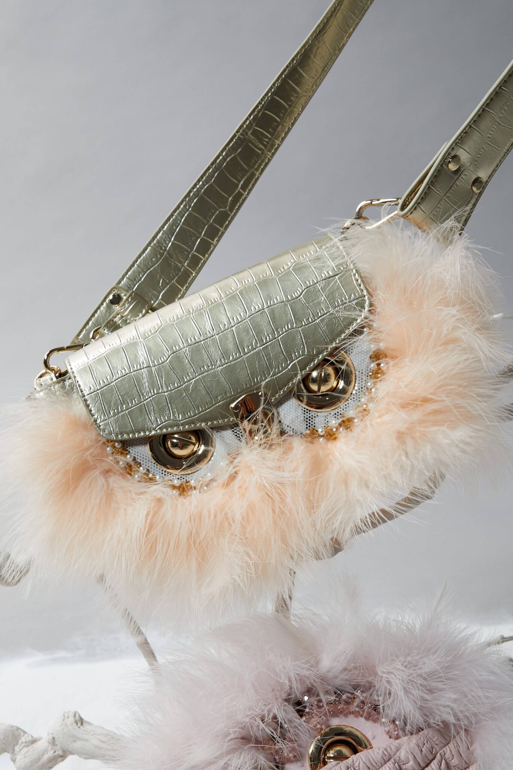 WANACCESSORY Bag Accessory-Turkey Feather Mask - Image 3