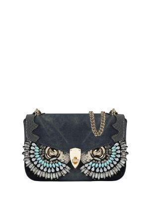 WANACCESSORY Blue Brass Canvas Small Crossbody