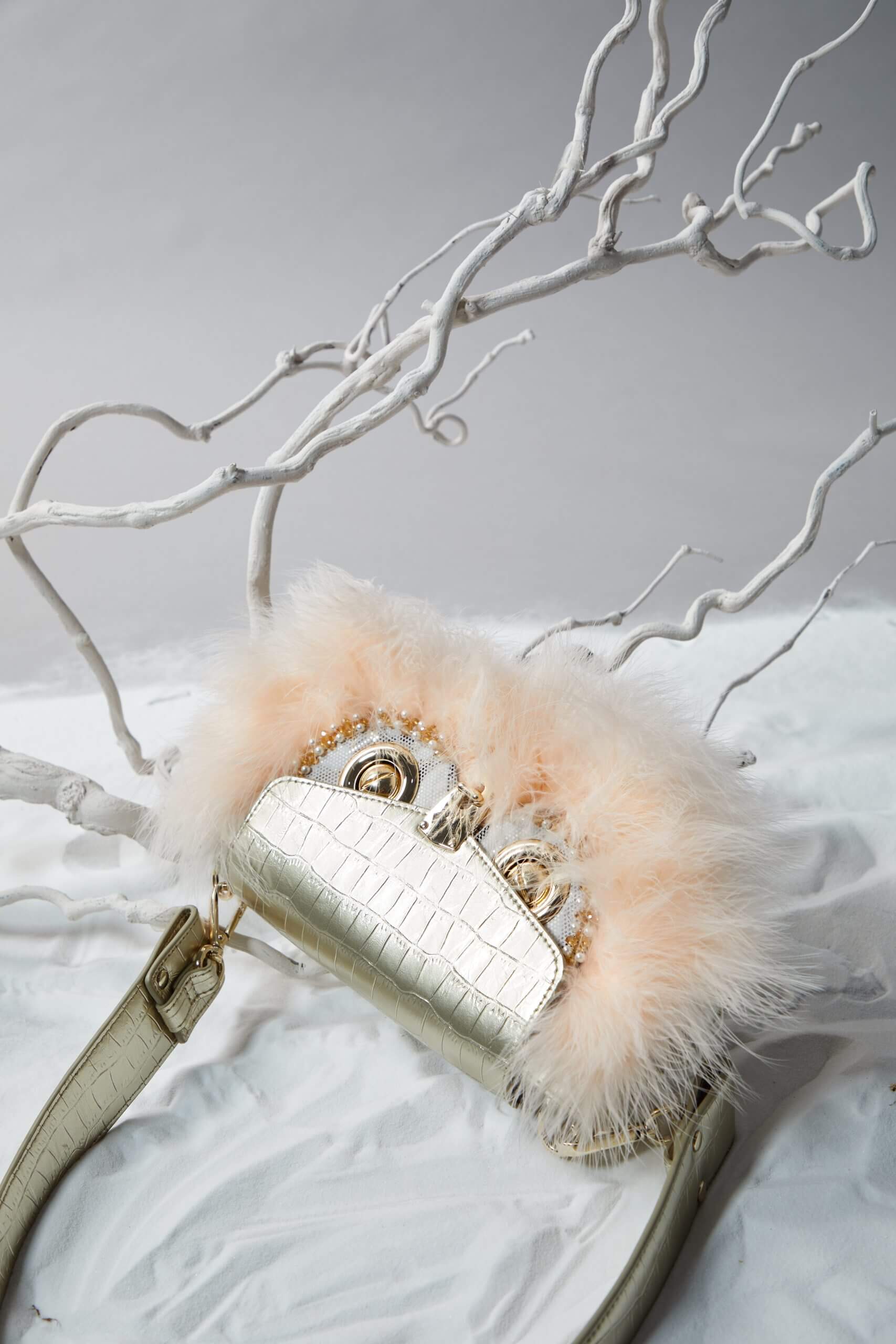 WANACCESSORY Bag Accessory-Turkey Feather Mask - Image 2