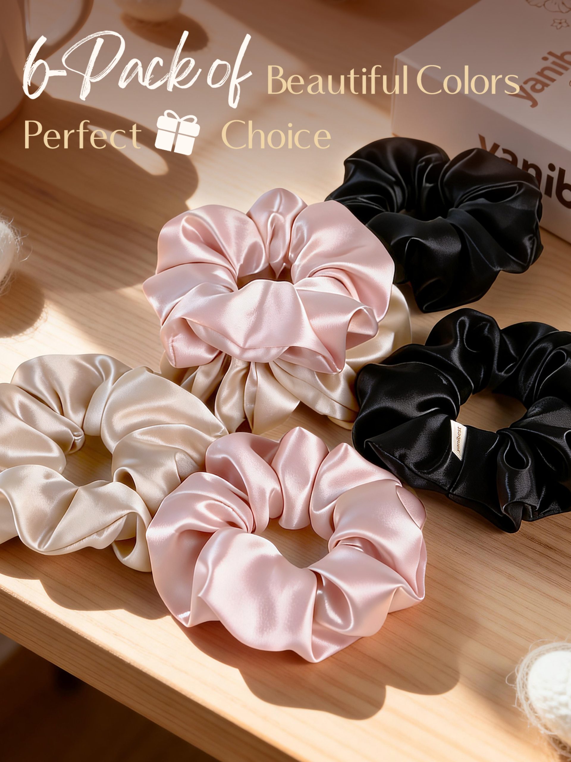 Yanibest Hisheen™ Silk Hair Scrunchies - Image 2