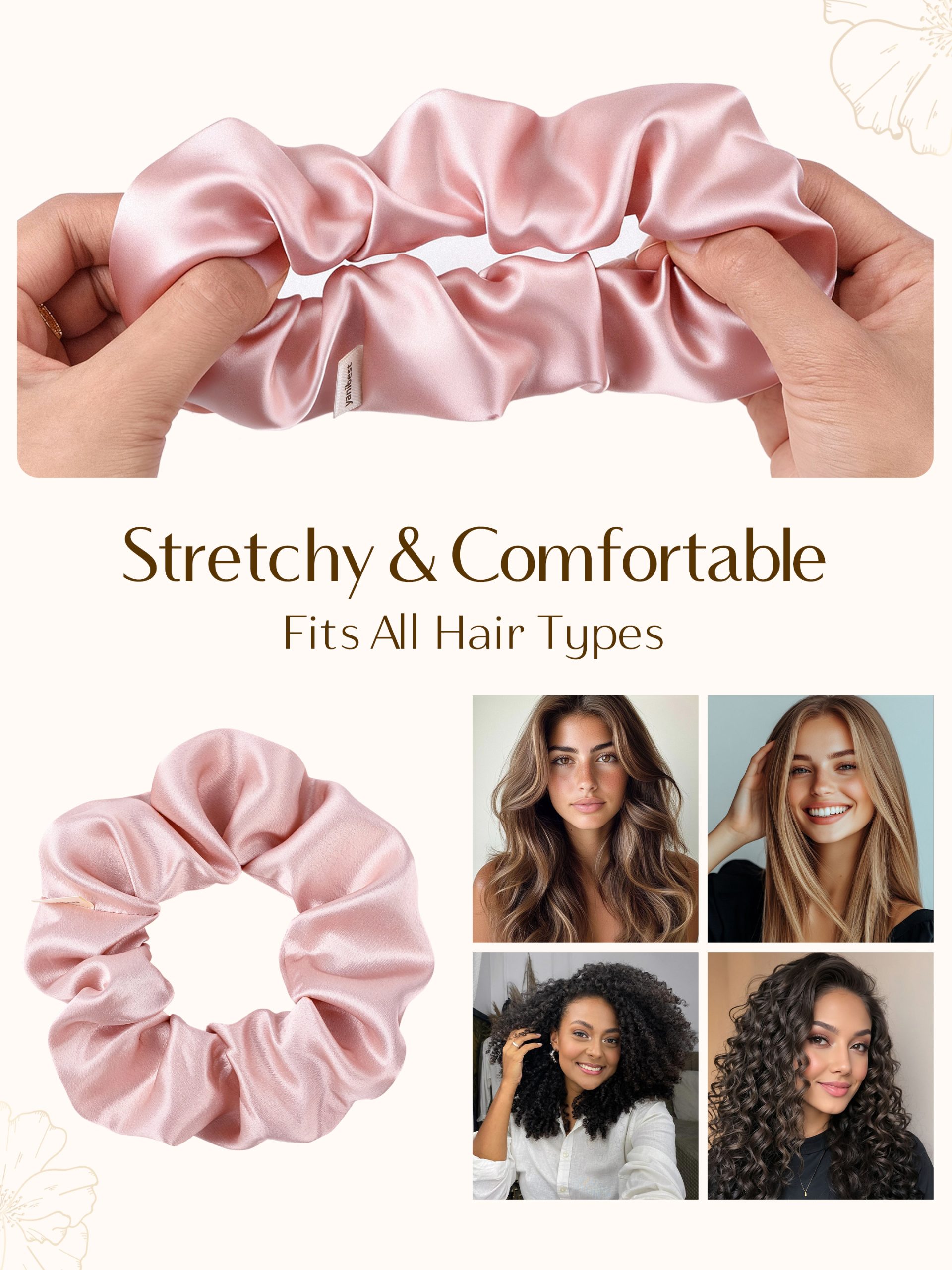 Yanibest Hisheen™ Silk Hair Scrunchies - Image 4