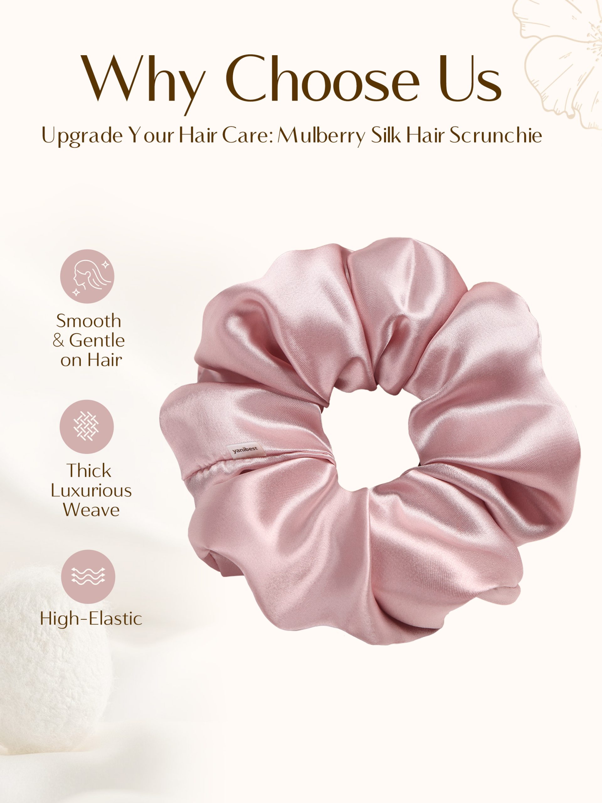 Yanibest Hisheen™ Silk Hair Scrunchies - Image 5