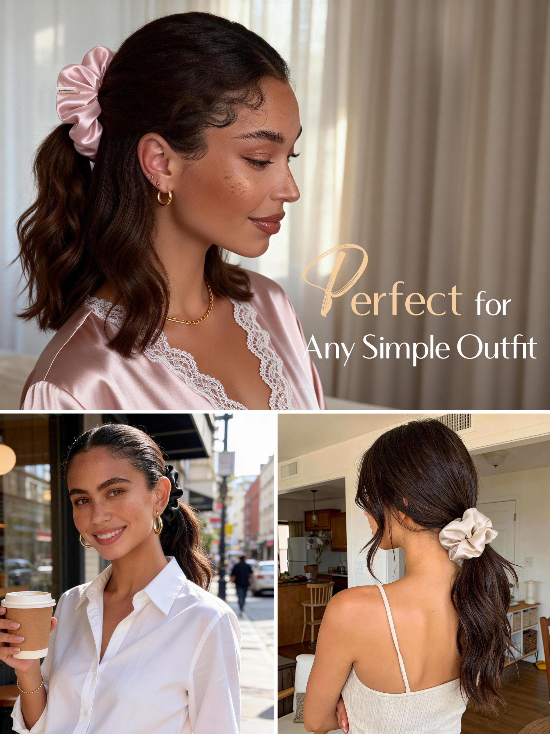 Yanibest Hisheen™ Silk Hair Scrunchies - Image 7