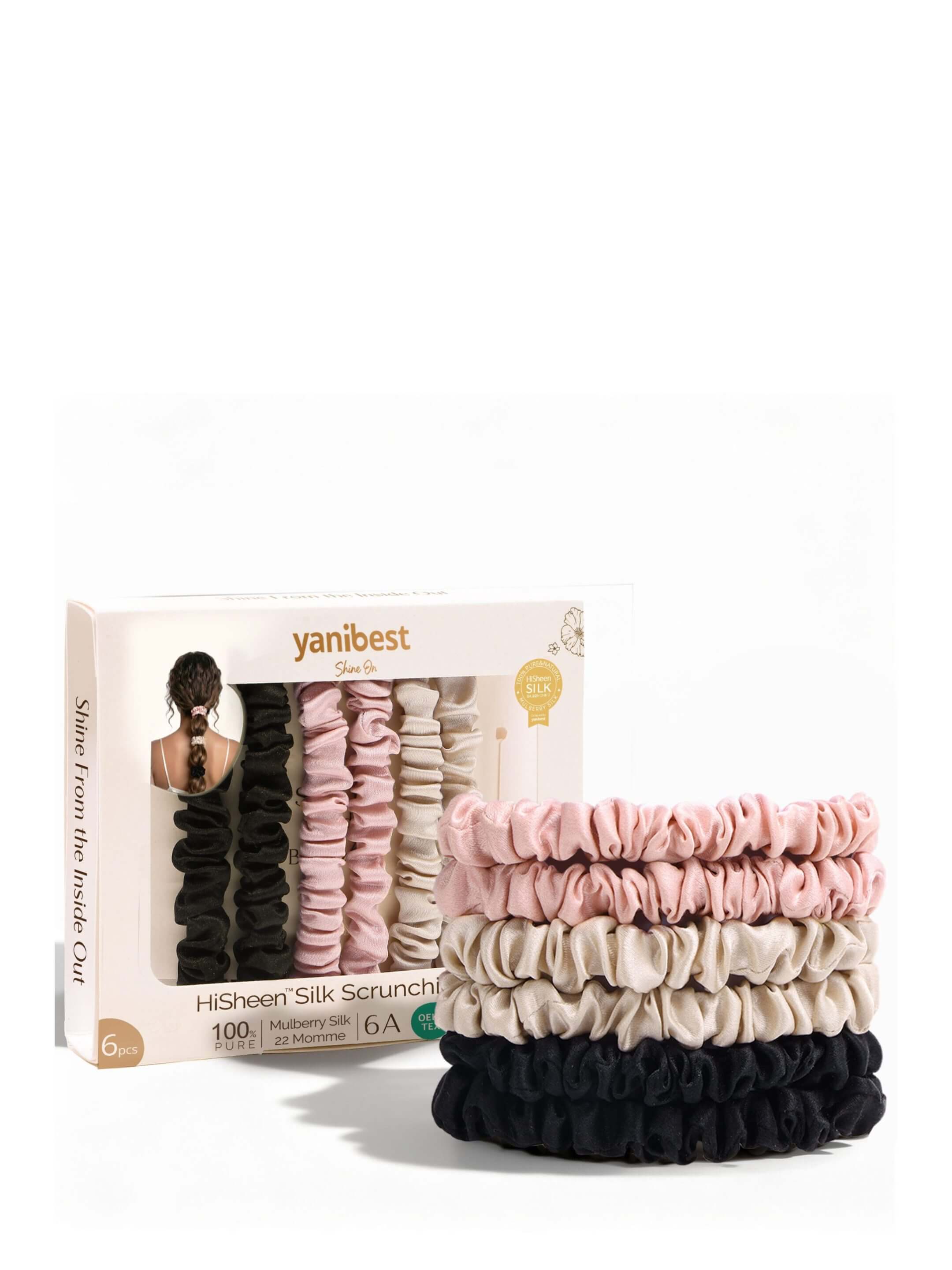 Yanibest Hisheen™ Silk Hair Ties