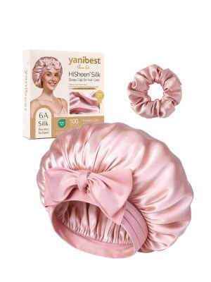 Yanibest HiSheen™ Silk Bonnet With Tie Band