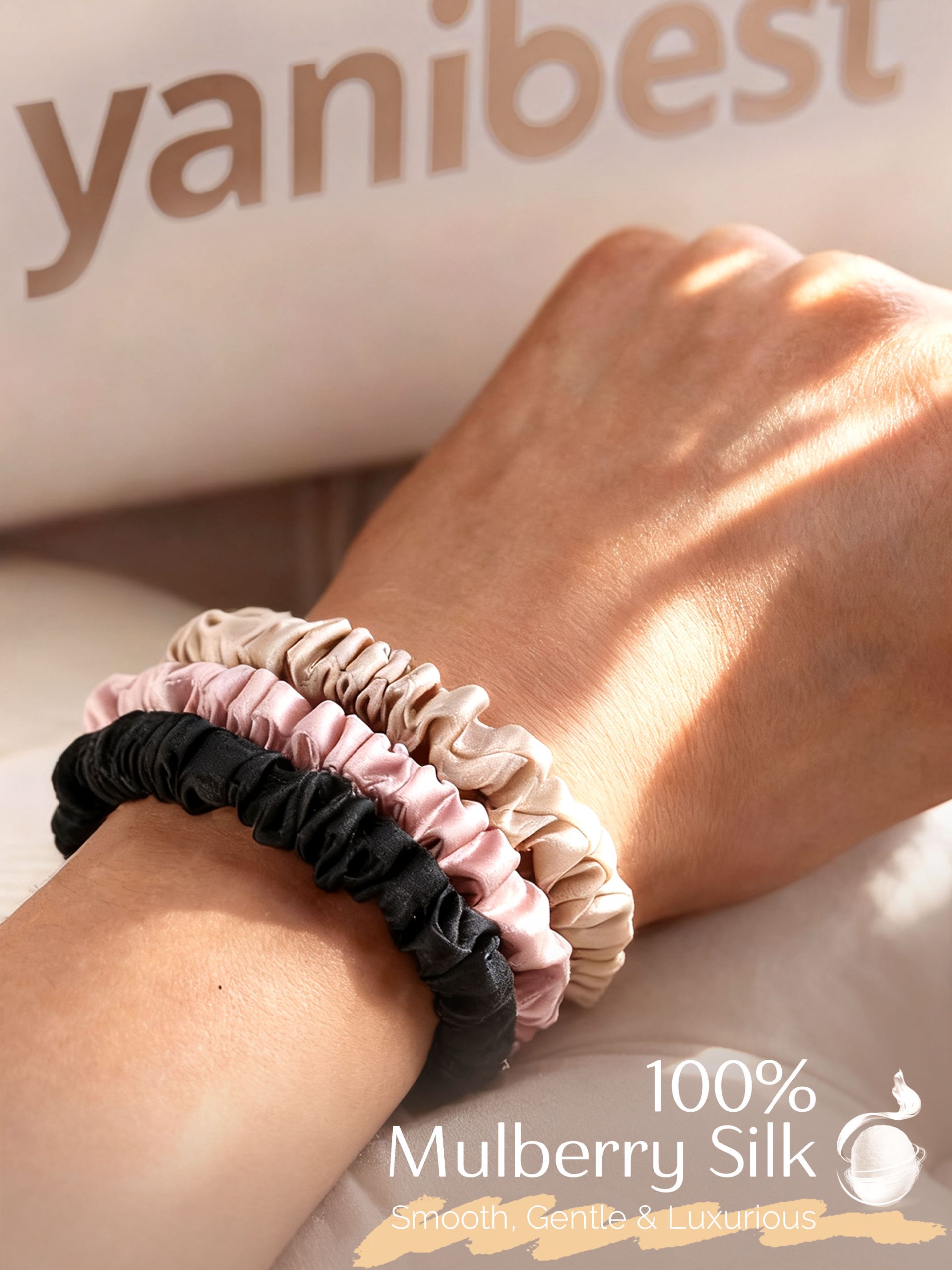 Yanibest Hisheen™ Silk Hair Ties - Image 2