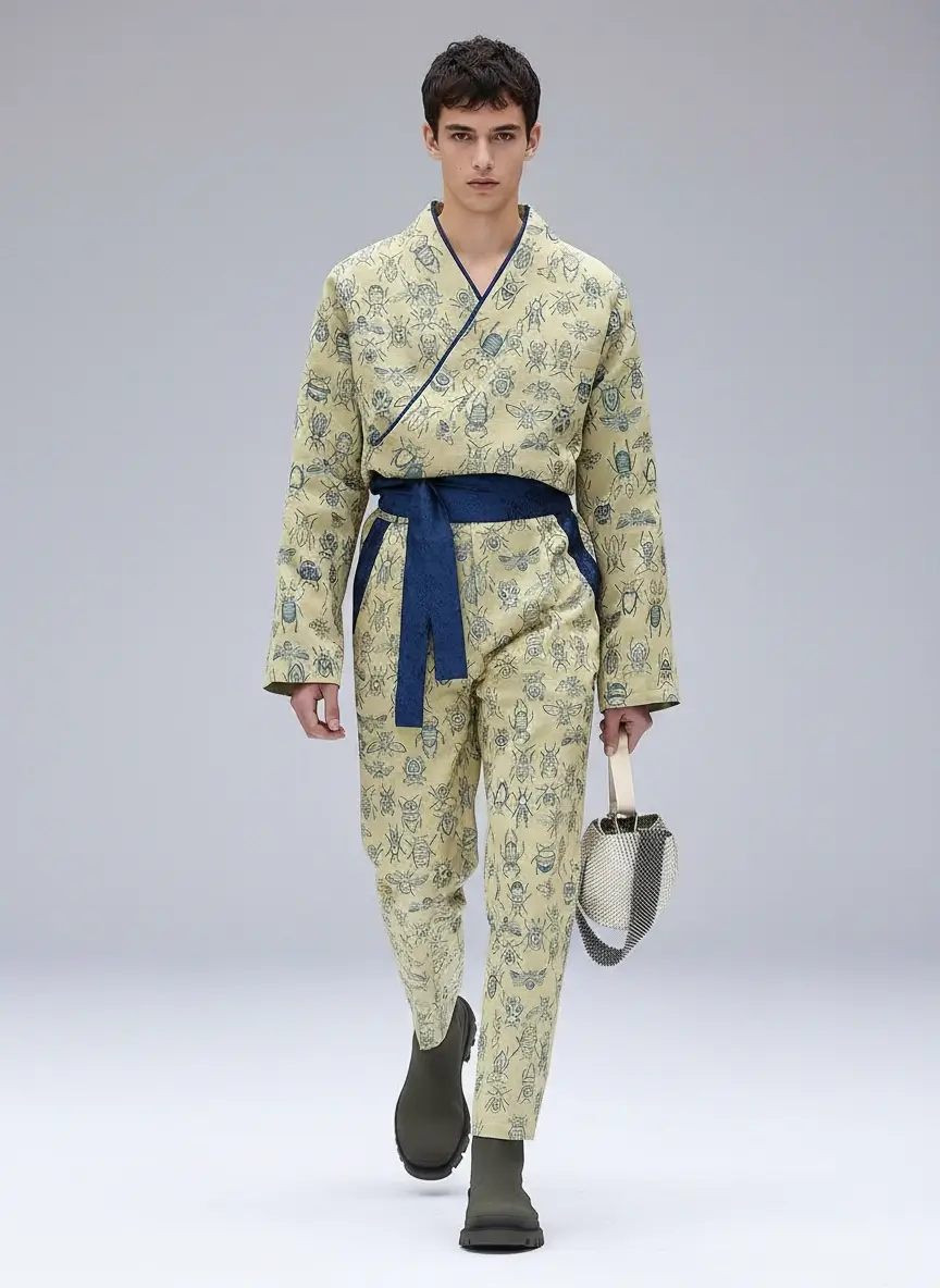 HIROMI ASAI Yellow Romper Jumpsuit - Image 2