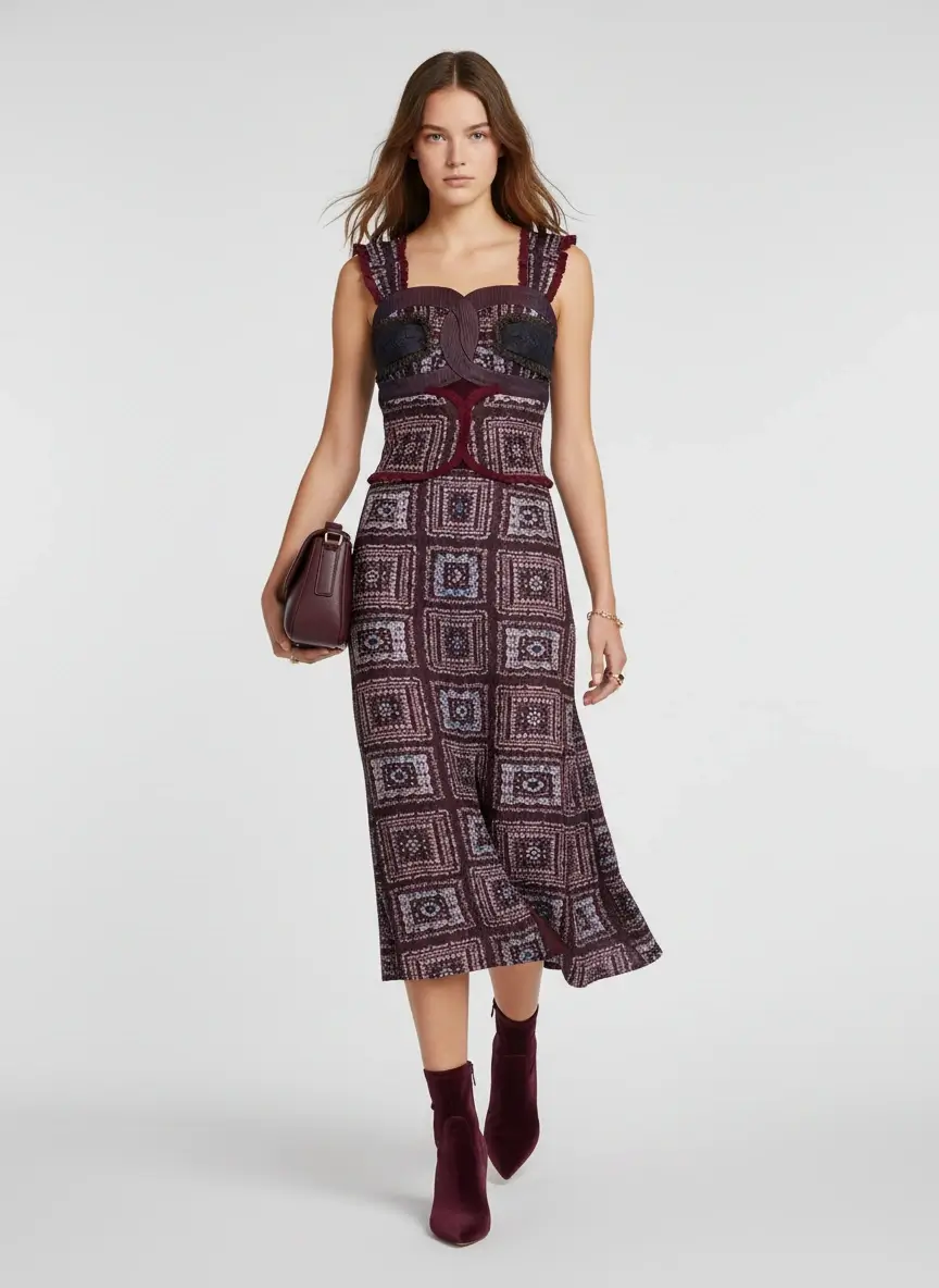 Tara Parvaresh Floral Print Cocktail Dress - Image 2