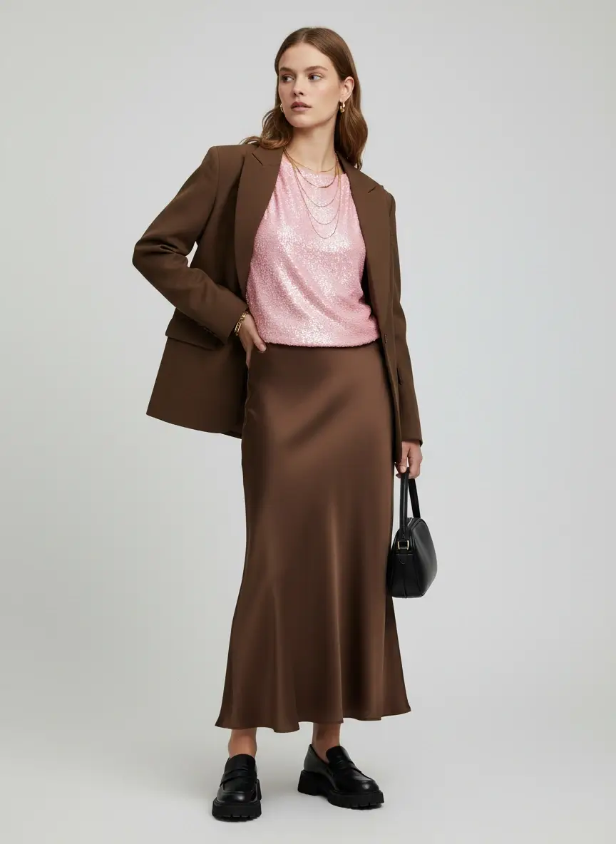Deuniq Pink Blouse Top - Image 2