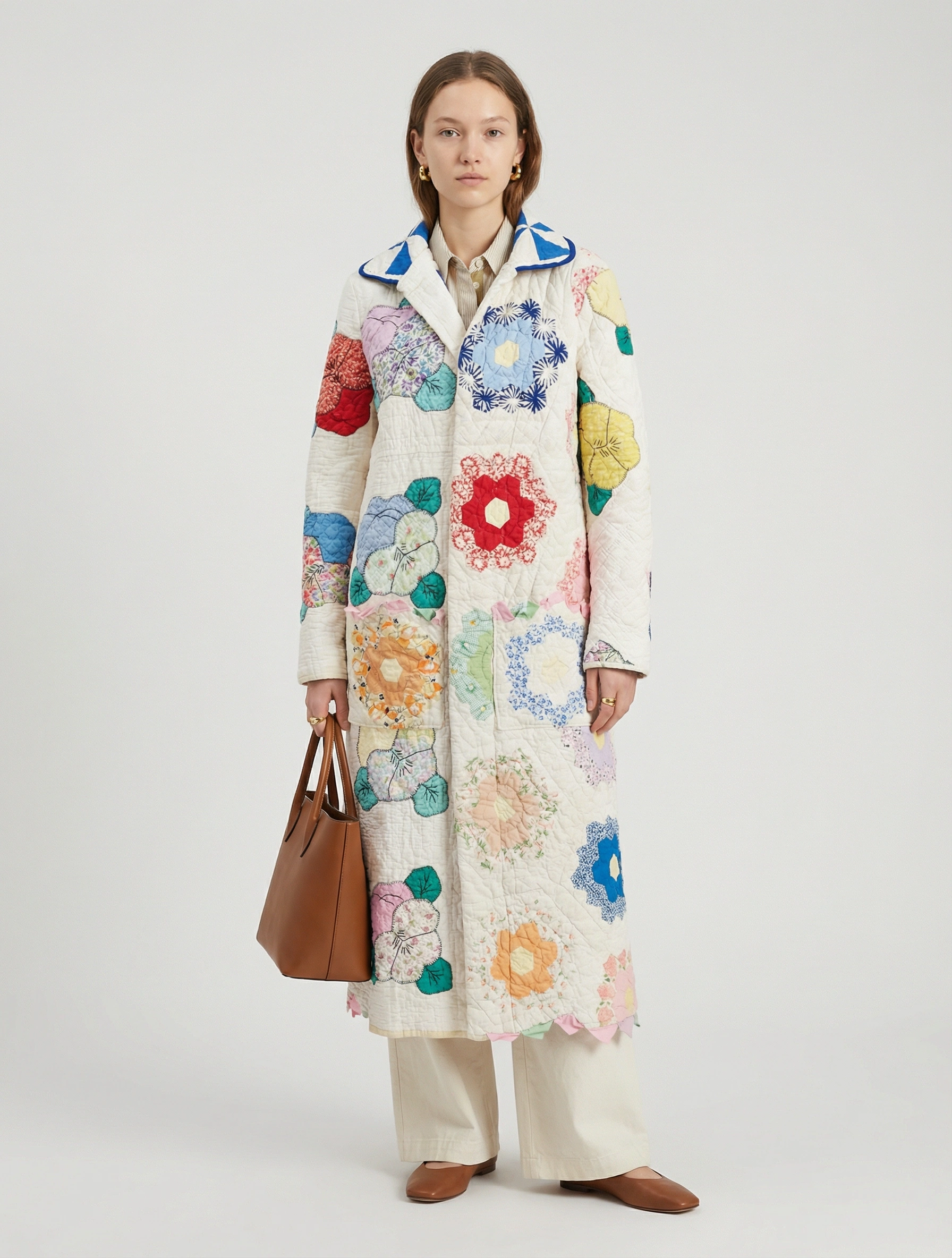 Little Bit Different Multi-Color Trench Coat Coat/Outerwear - Image 2