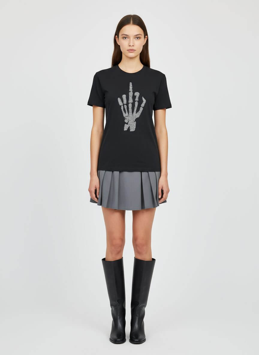 Any Old Iron Silver T Shirt Top - Image 2