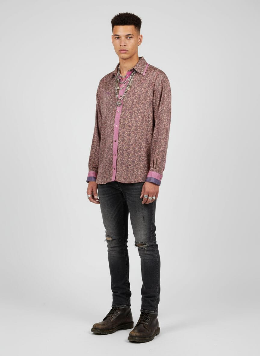 MONZLAPUR Floral Print Long Sleeve Top - Image 3