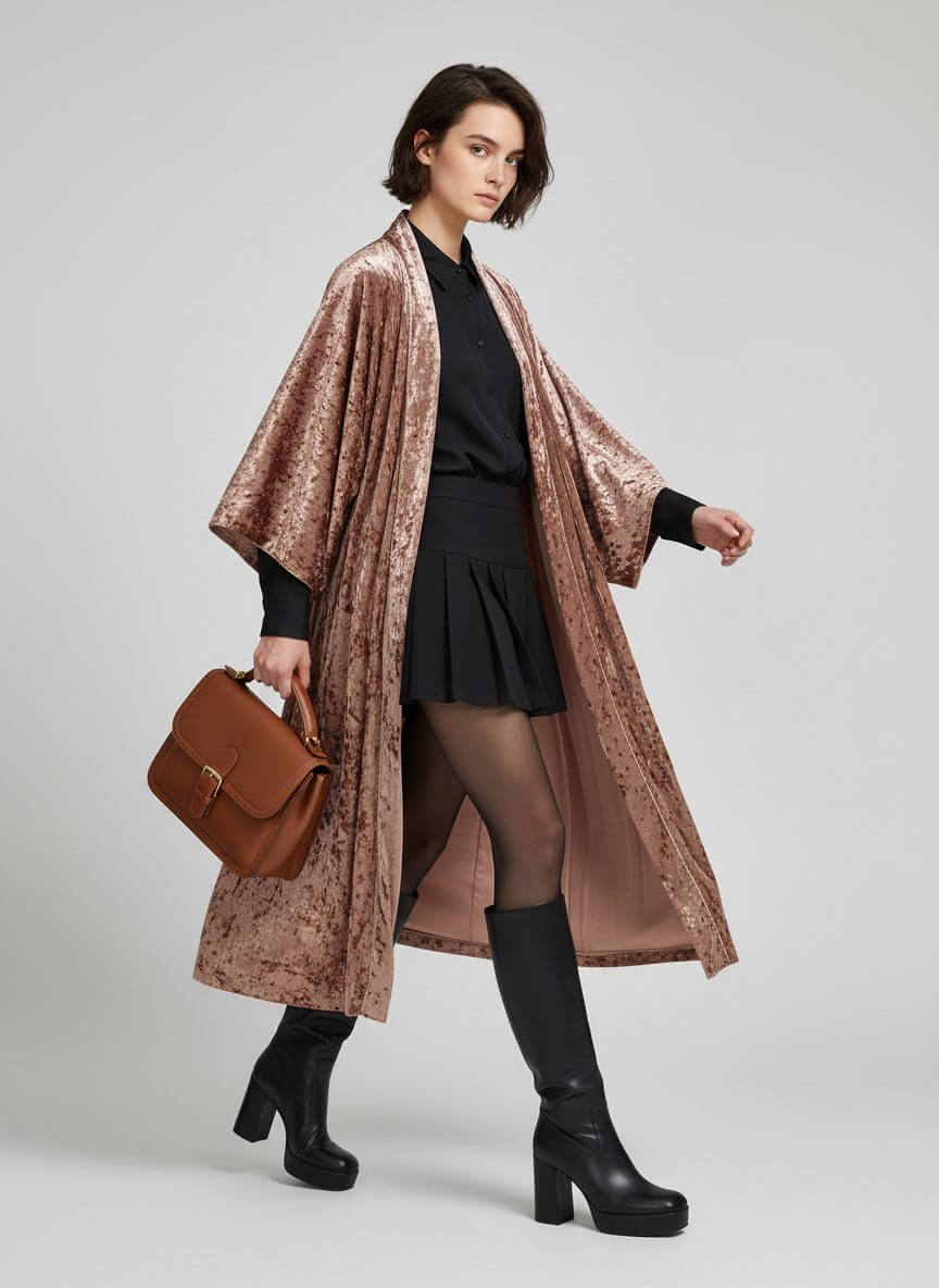 Bobo Marché Kimono - Rose Dusk Robe - Image 2