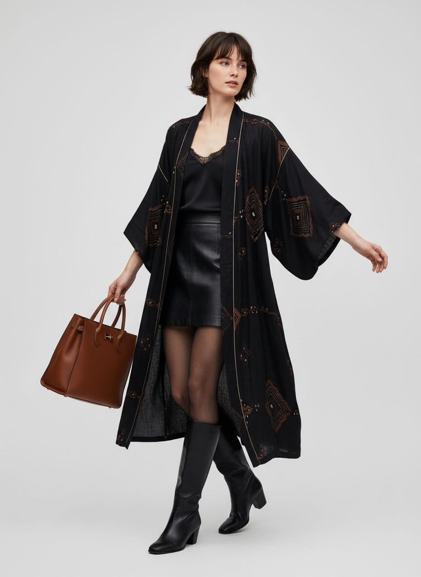 Bobo Marché Kimono Night Ember Isabelle - Image 2