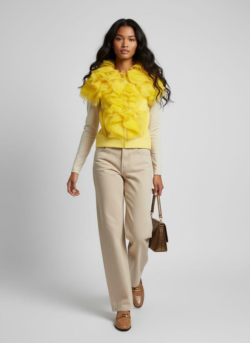 2madison Avenue Bonita Signature English Tulle Vest - Image 2